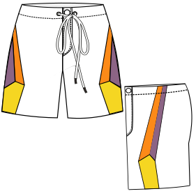 Fashion sewing patterns for MEN Shorts